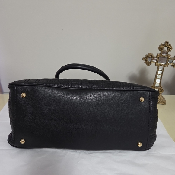 Frosting By Mary Norton Black Frame Top Satchel - Picture 5 of 10